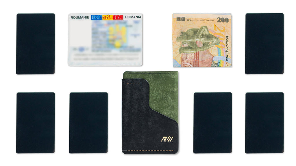 Wrap - Vines (negru/verde)